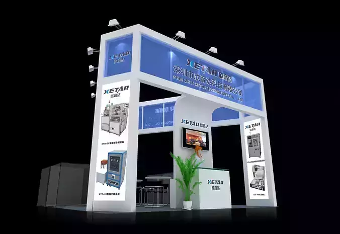 Exhibition - Area - 6X6-3DMAX2009-37