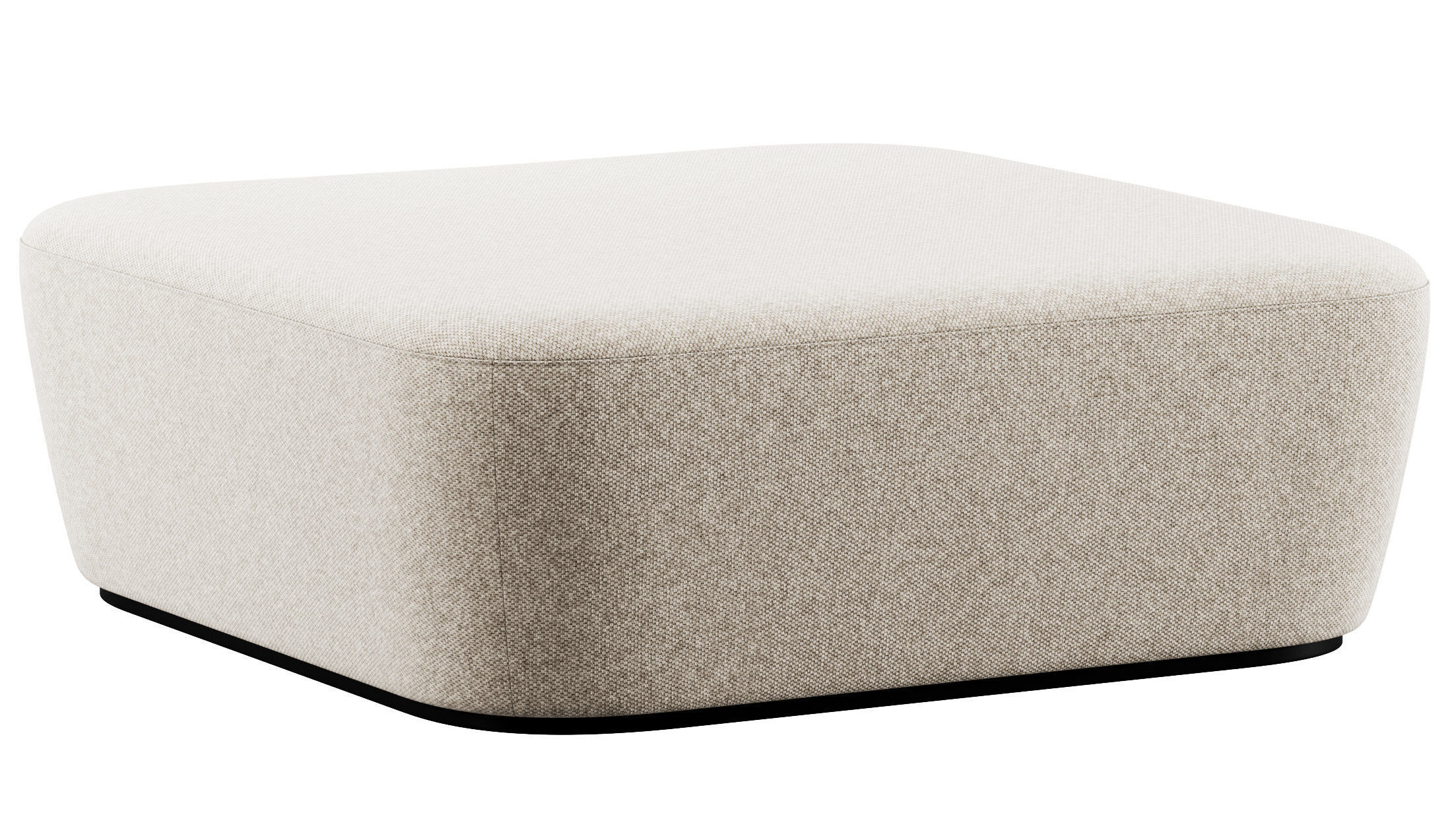Radar Square Pouf by Frezza 3D model_9