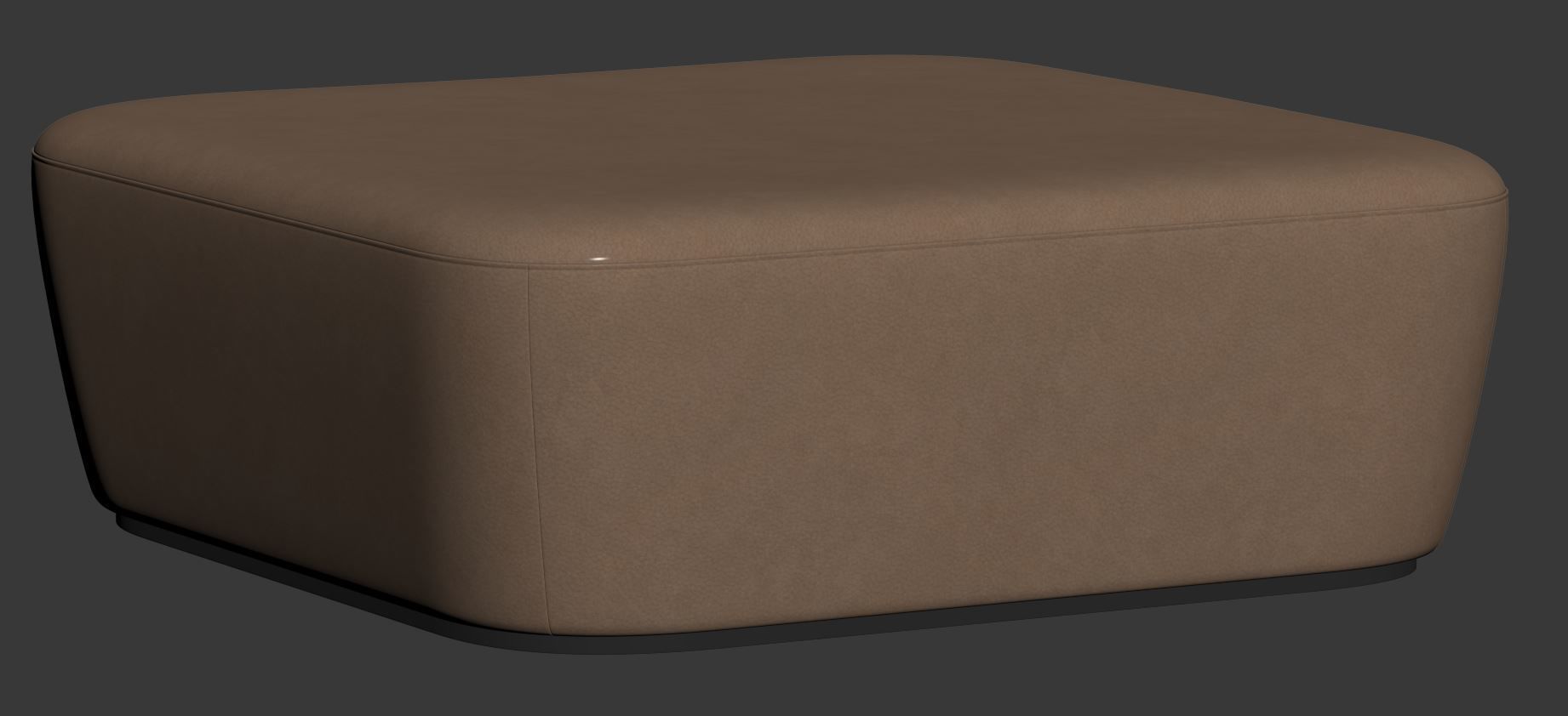 Radar Square Pouf by Frezza 3D model_21