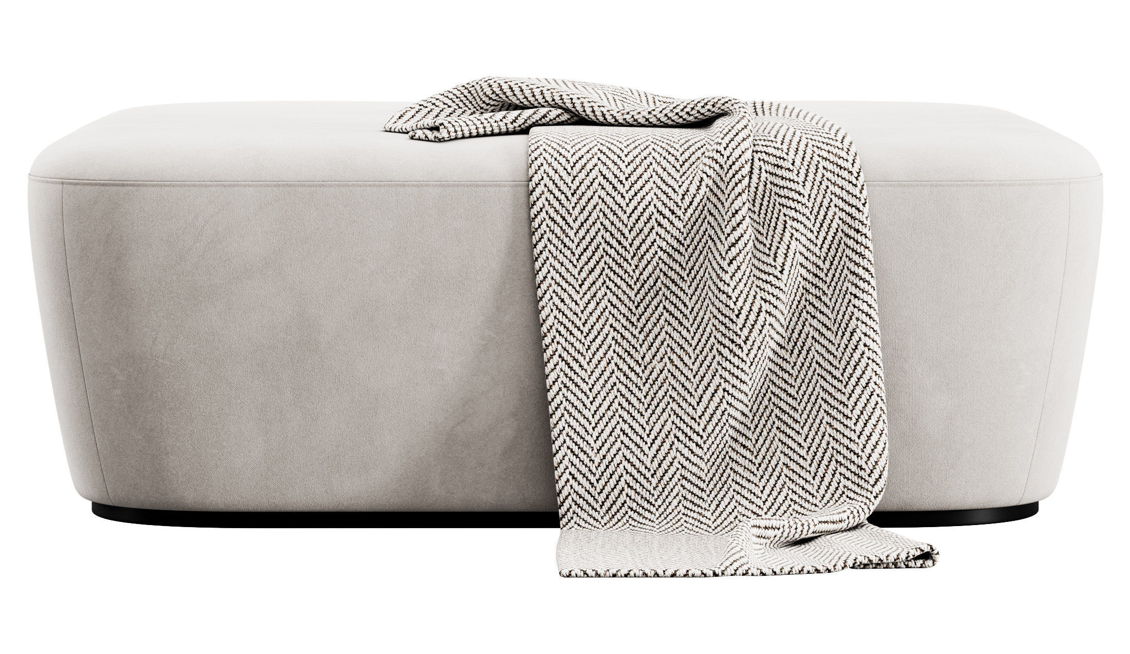 Radar Square Pouf by Frezza 3D model_14