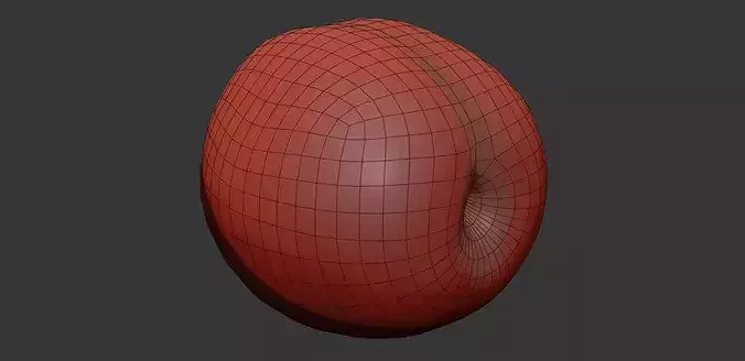 Plum  3D model 7