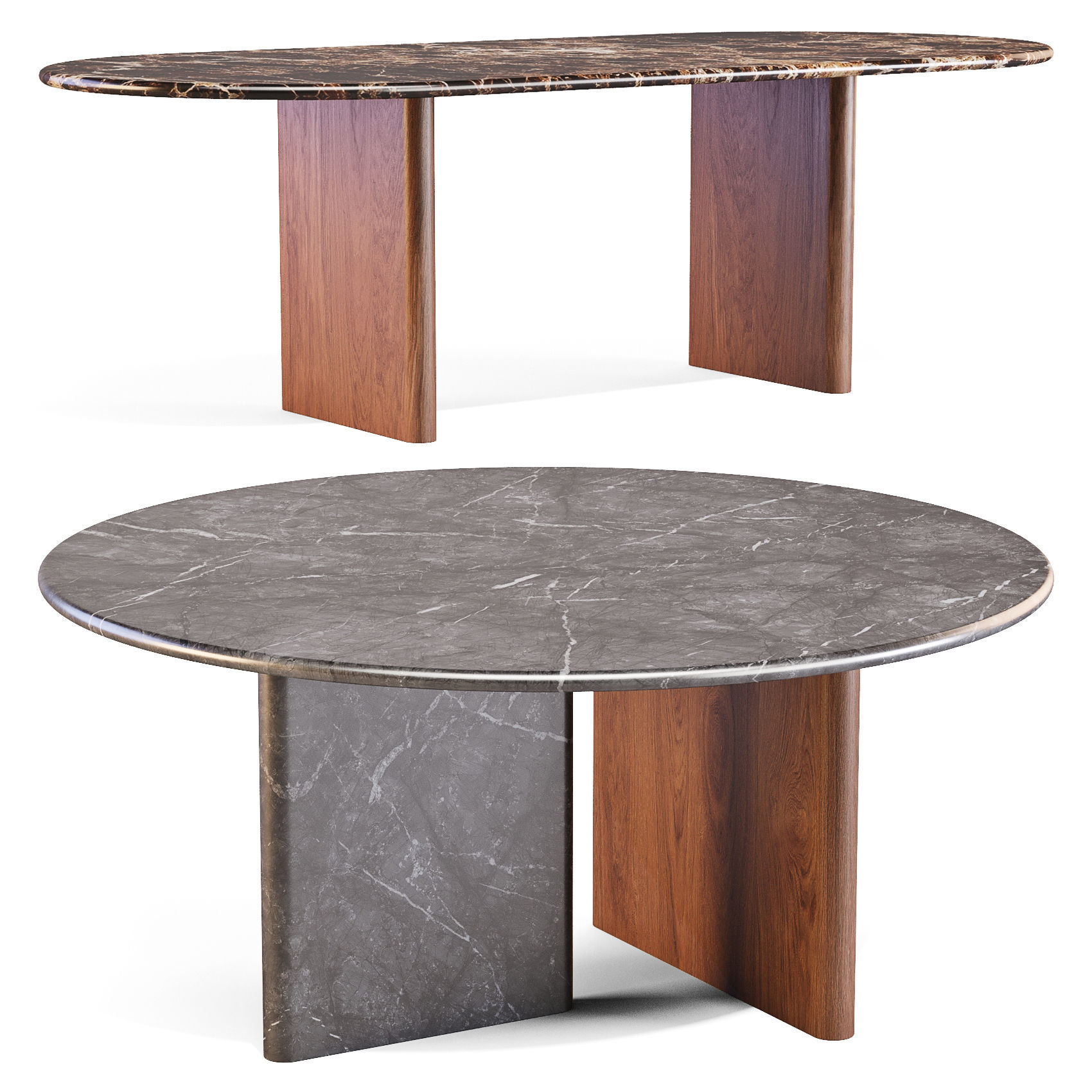 Nature Design Monolith - Dining Tables 3D model_1