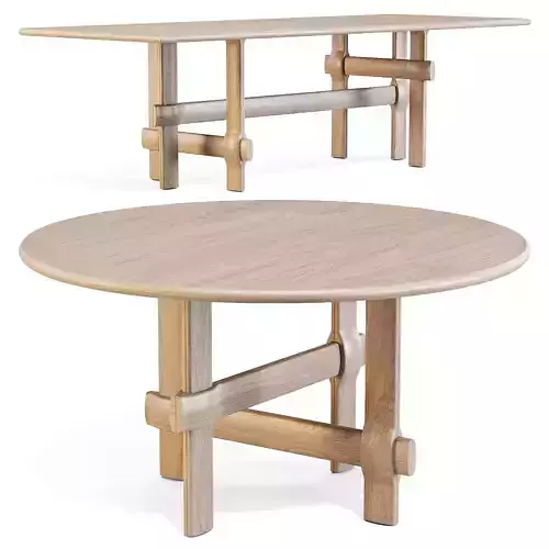 District Eight Knot - Dining Tables Set 01