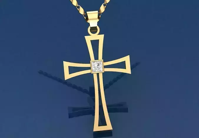 Cross Pendant  3D print model