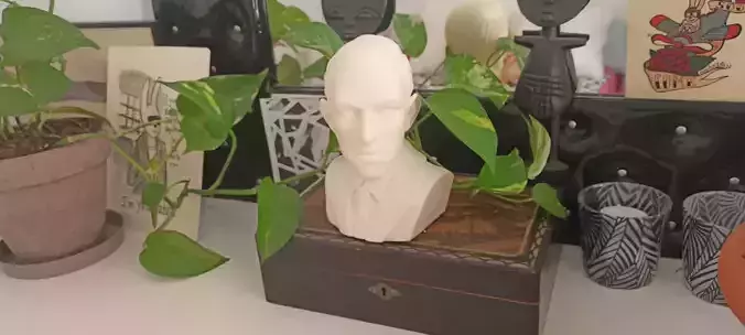 LOVECRAFT BUST 3D print model