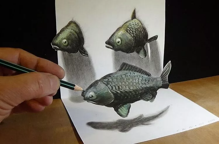 3D art fish vip pro 3D print model