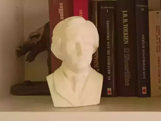 EDGAR ALLAN POE BUST 3D print model