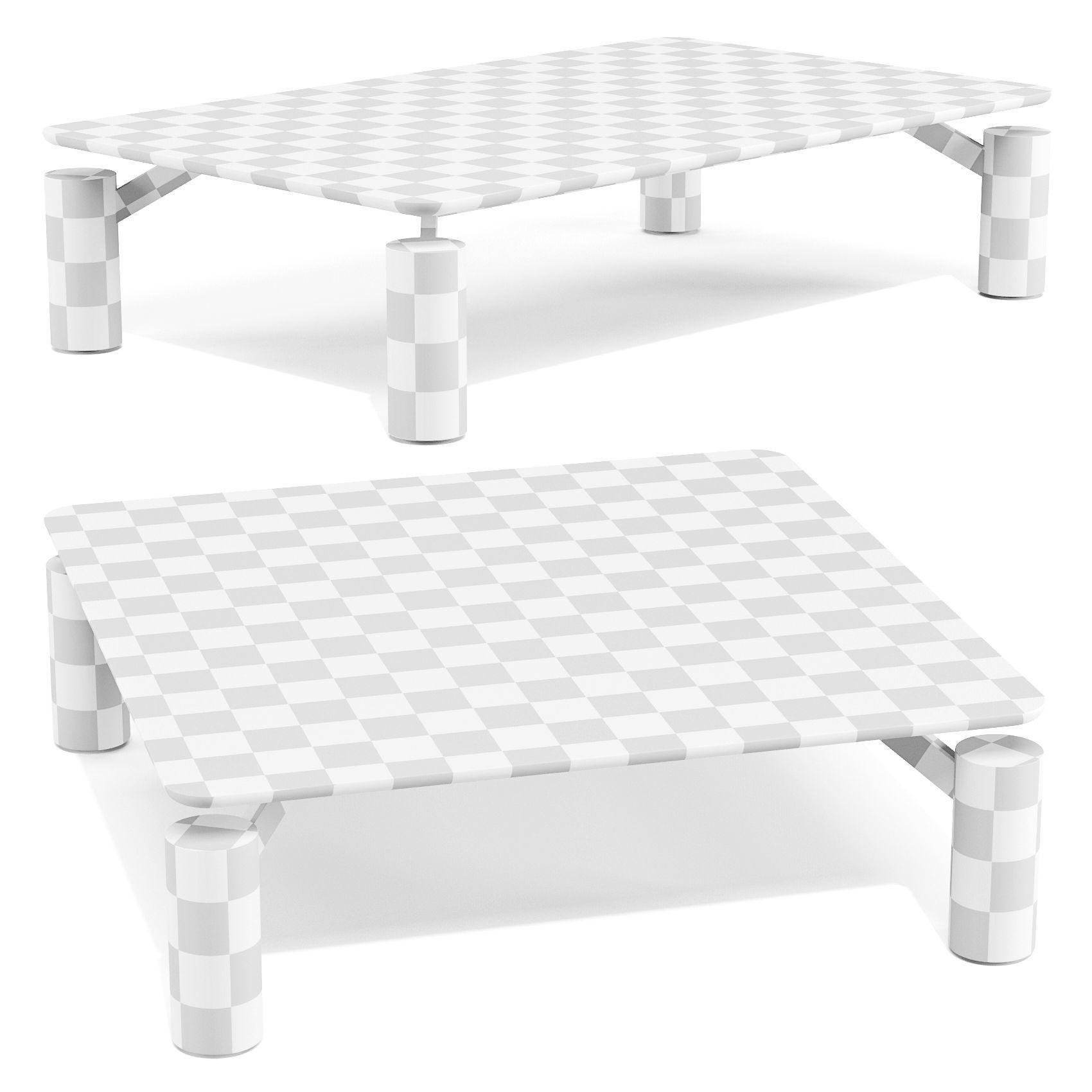Bonaldo Magic - Coffee Tables 3D model_3