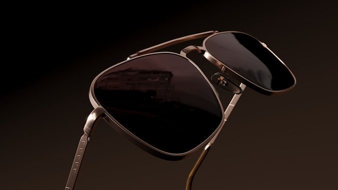 Rayban Sunglass 3D model