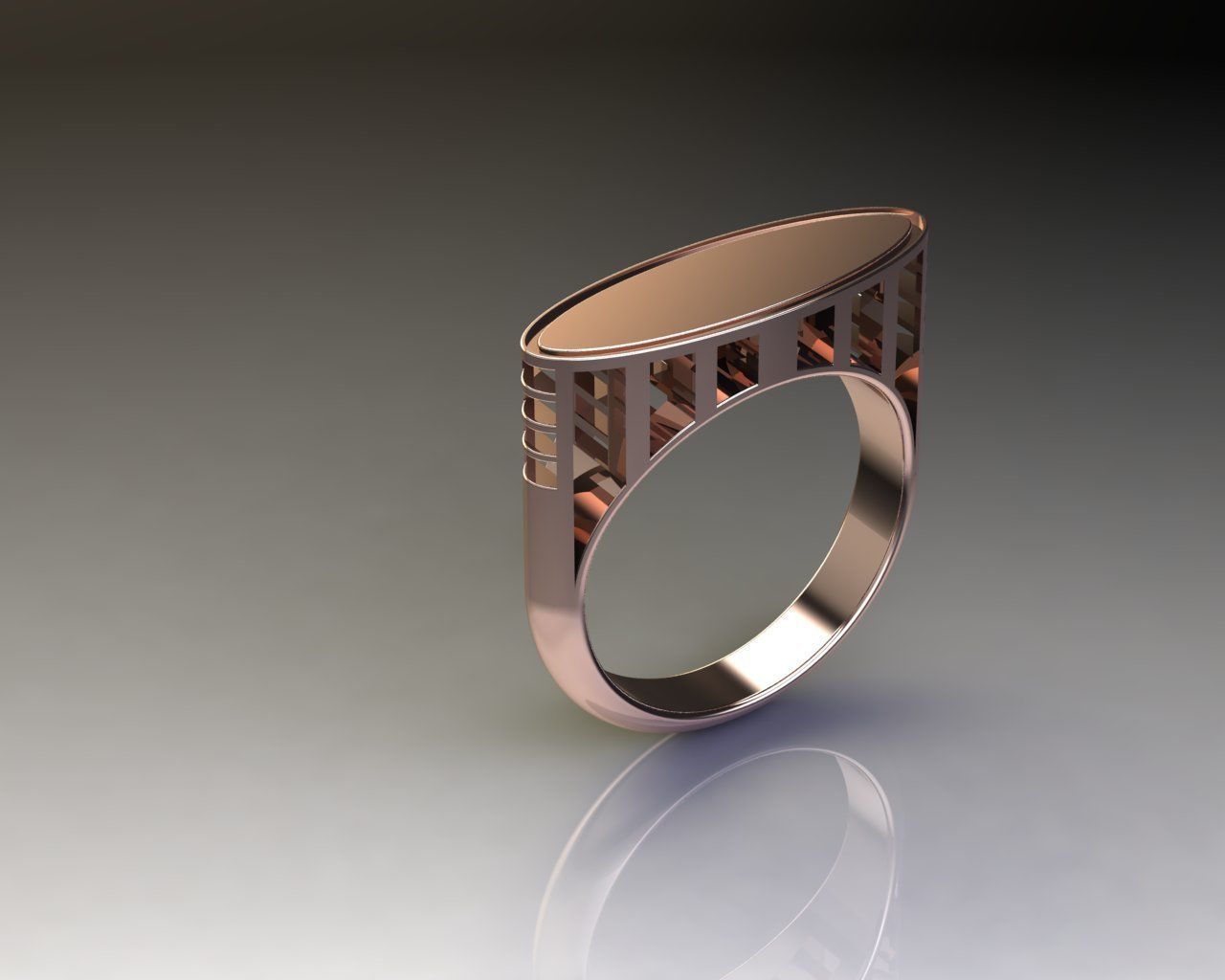 Fashion Ring 3D print model_13