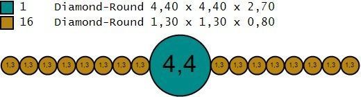 Diamond Solitaire Engagement Ring with 0-45 Ct in 14K Gold 3D print model_13