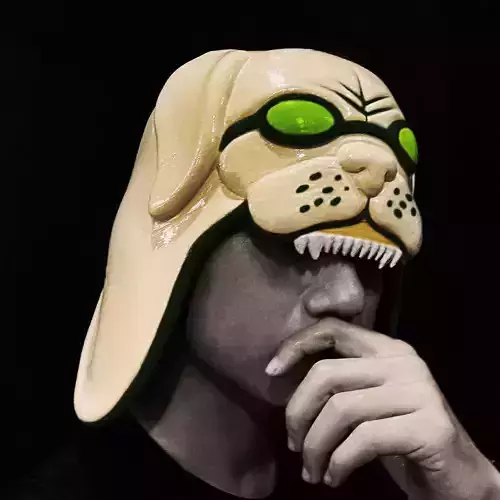 Garp Dog Hat - One Piece Live Action Cosplay 3D print model