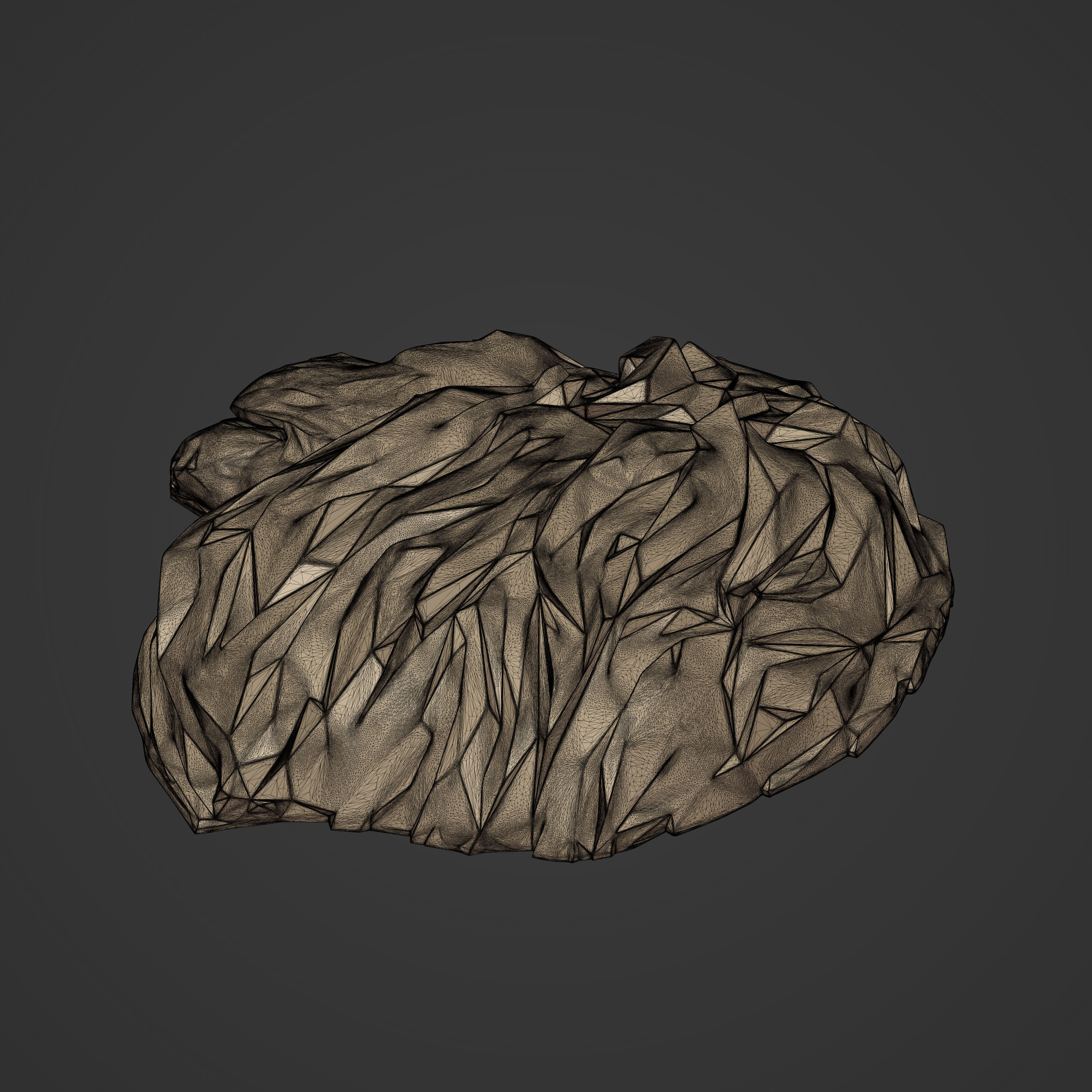 Lion Head Necklace 3D print model_8