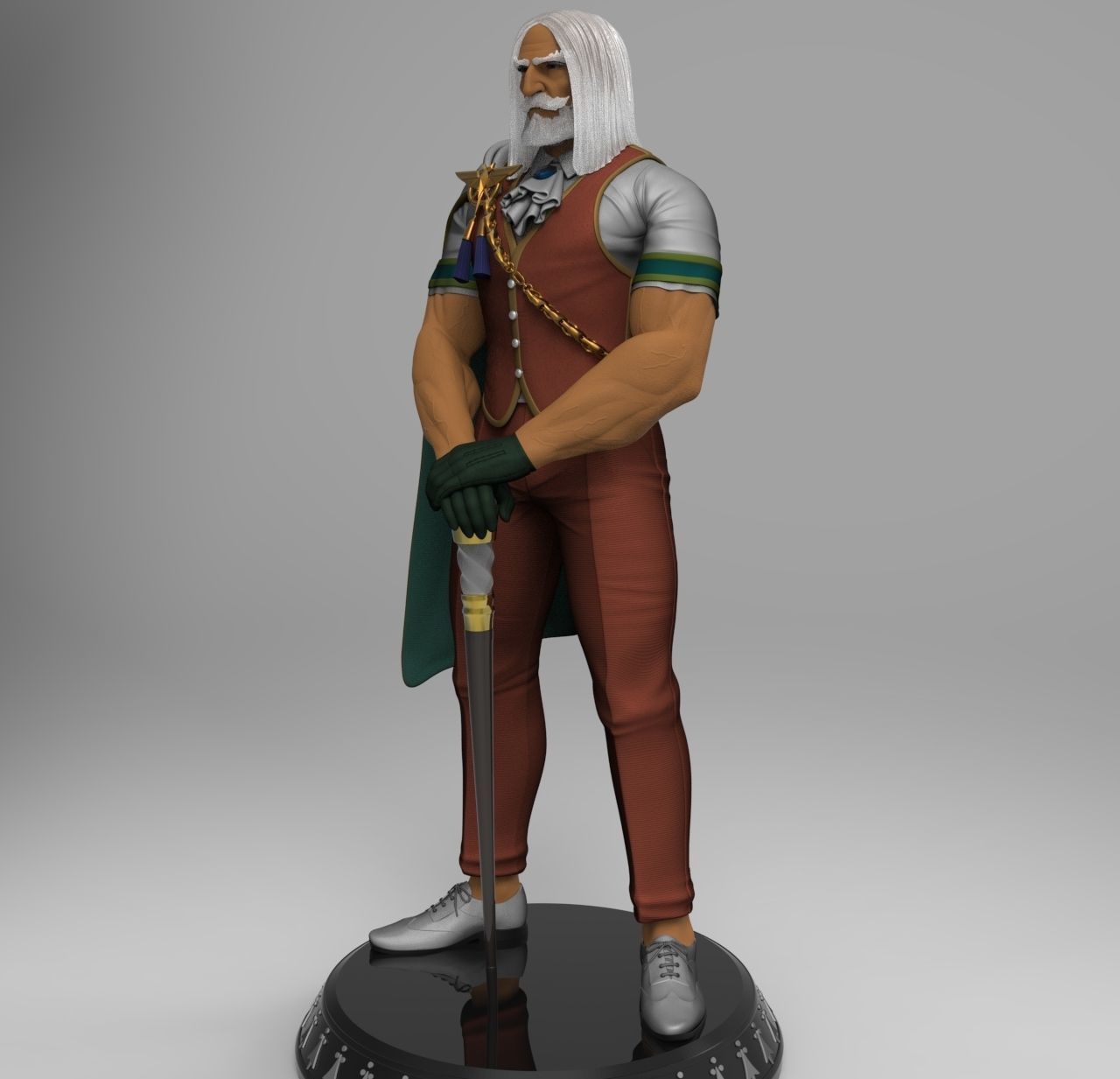 JP Street Fighter 3D print model_1