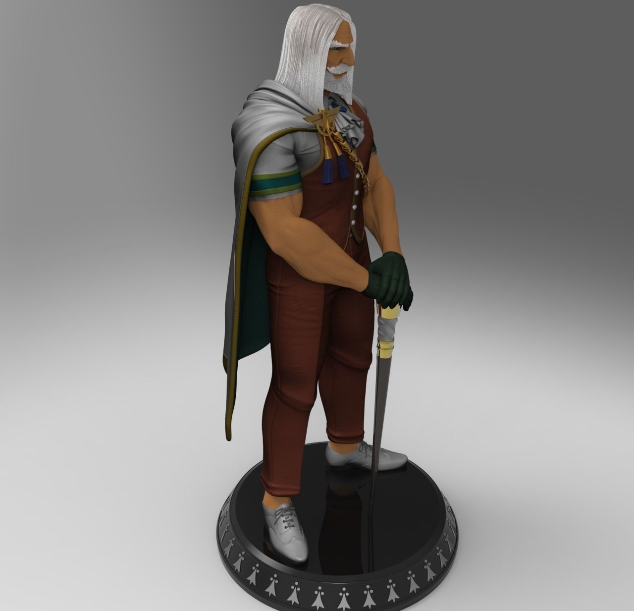 JP Street Fighter 3D print model_3