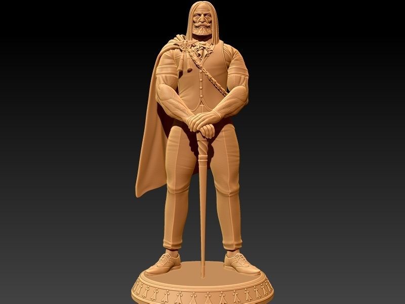 JP Street Fighter 3D print model_4