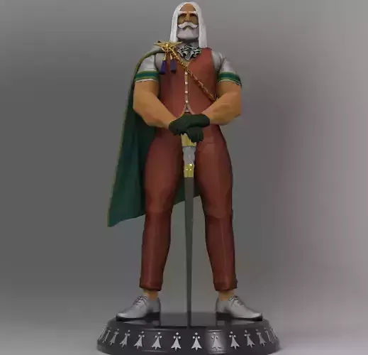 JP Street Fighter 3D print model