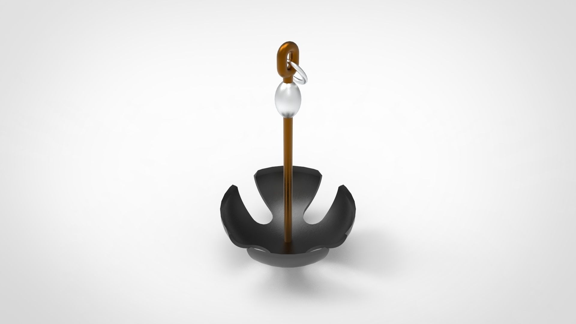 Mushroom Anchor 3D model CGTrader