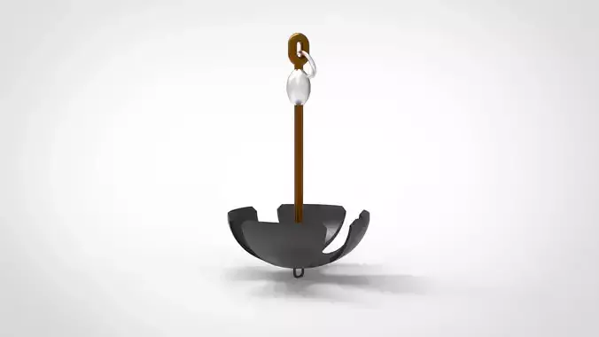 Mushroom Anchor 3D model
