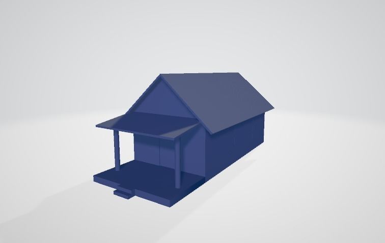 Old Farm House 3D model_4