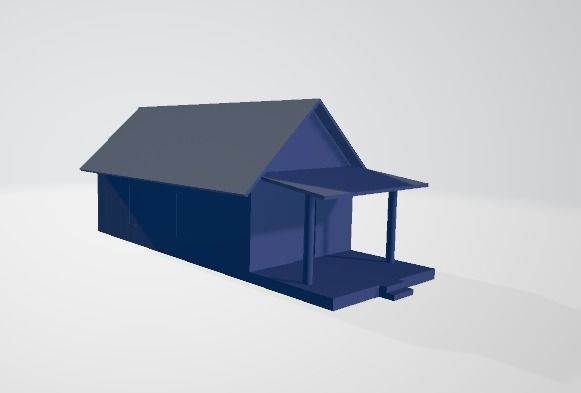 Old Farm House 3D model_5