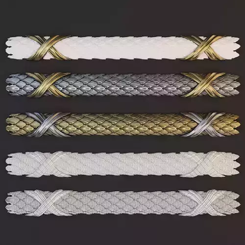 Molding for interier design and cnc machine