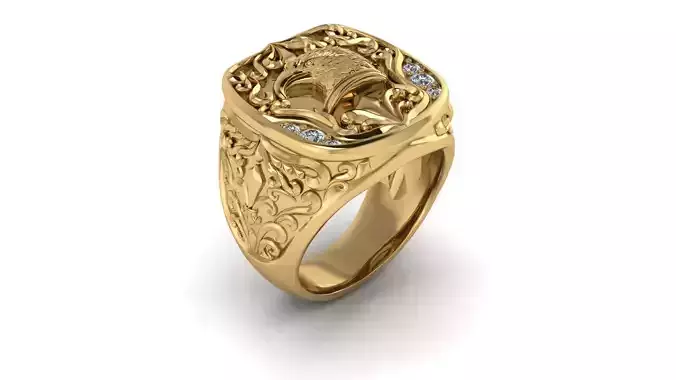 Eagle Man Ring