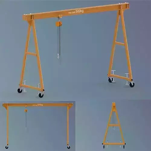 Light Gantry Crane Plans 500kg