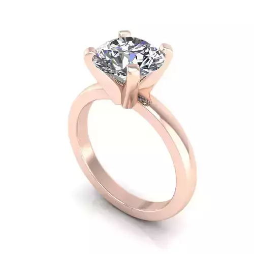Solitaire Diamond Ring R5