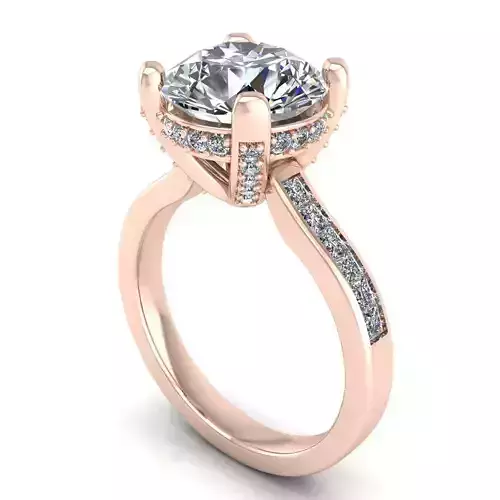Solitaire Diamond Ring R7
