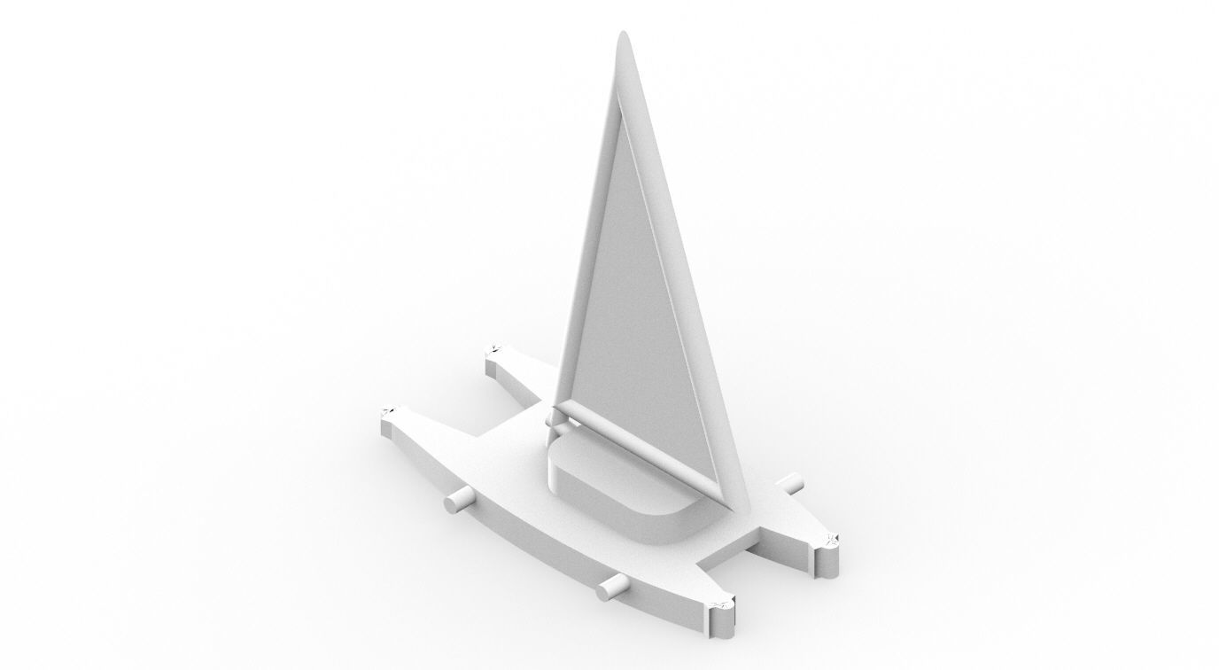 Boats set 3D print model_3