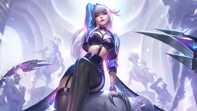 League of Legends - KDA ALL OUT Evelynn RIGGED 3D model