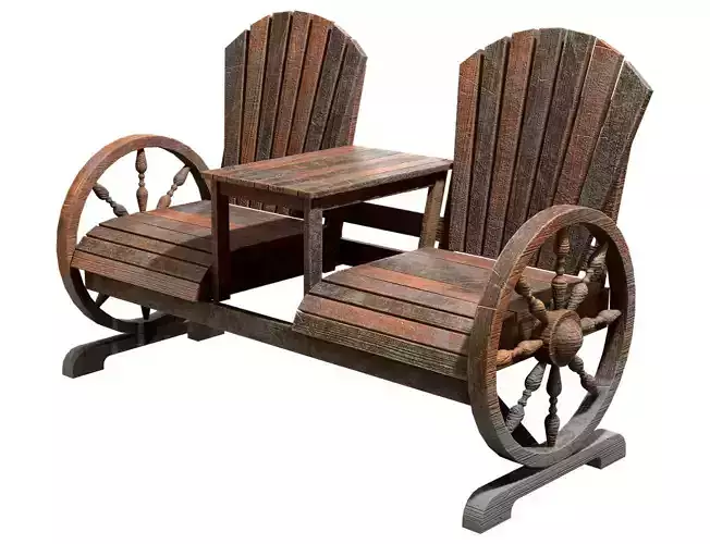 Garden Bench 4-Old Version