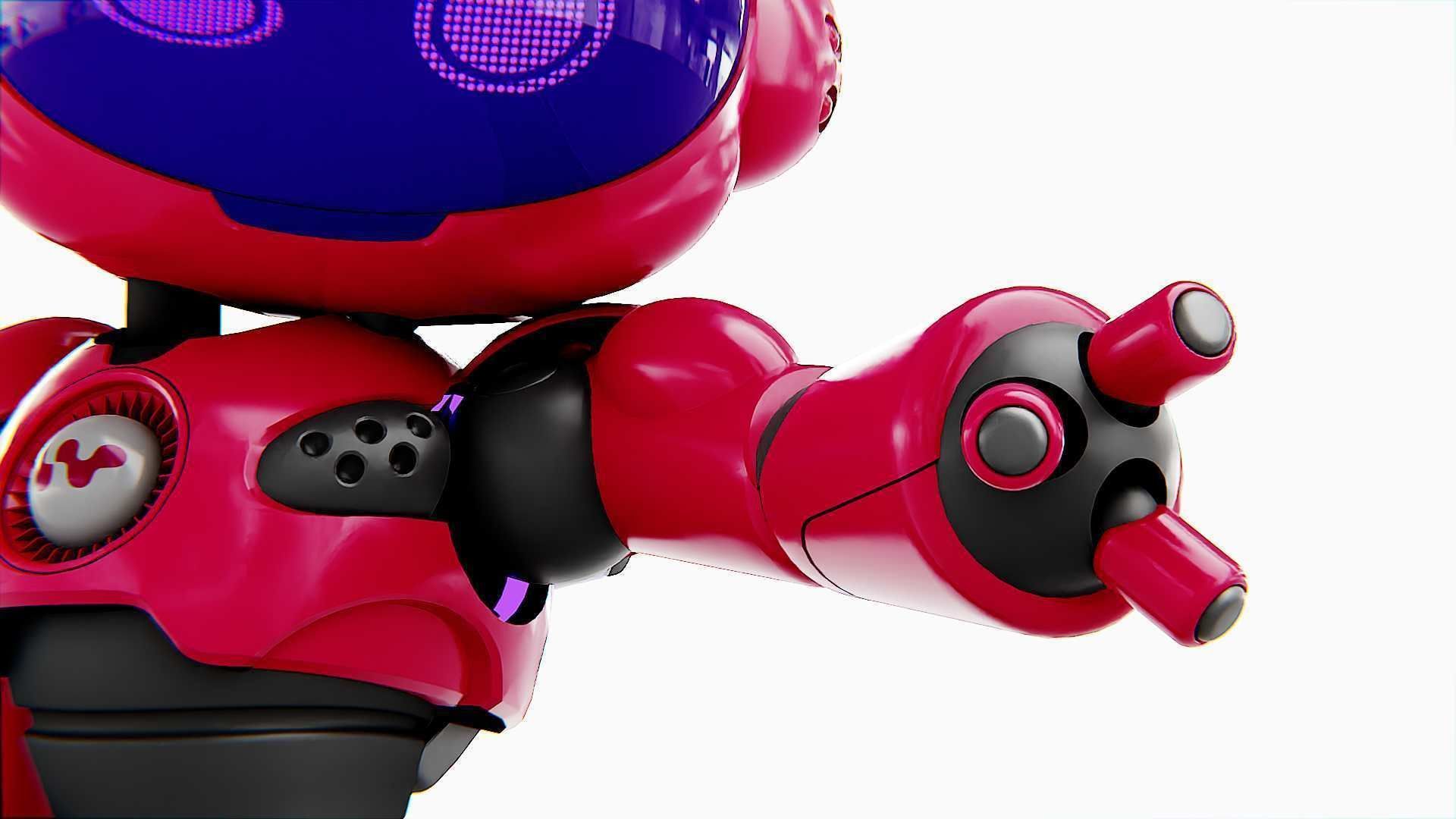 UTILITY BOT LORA  RIGGED 3D model_28