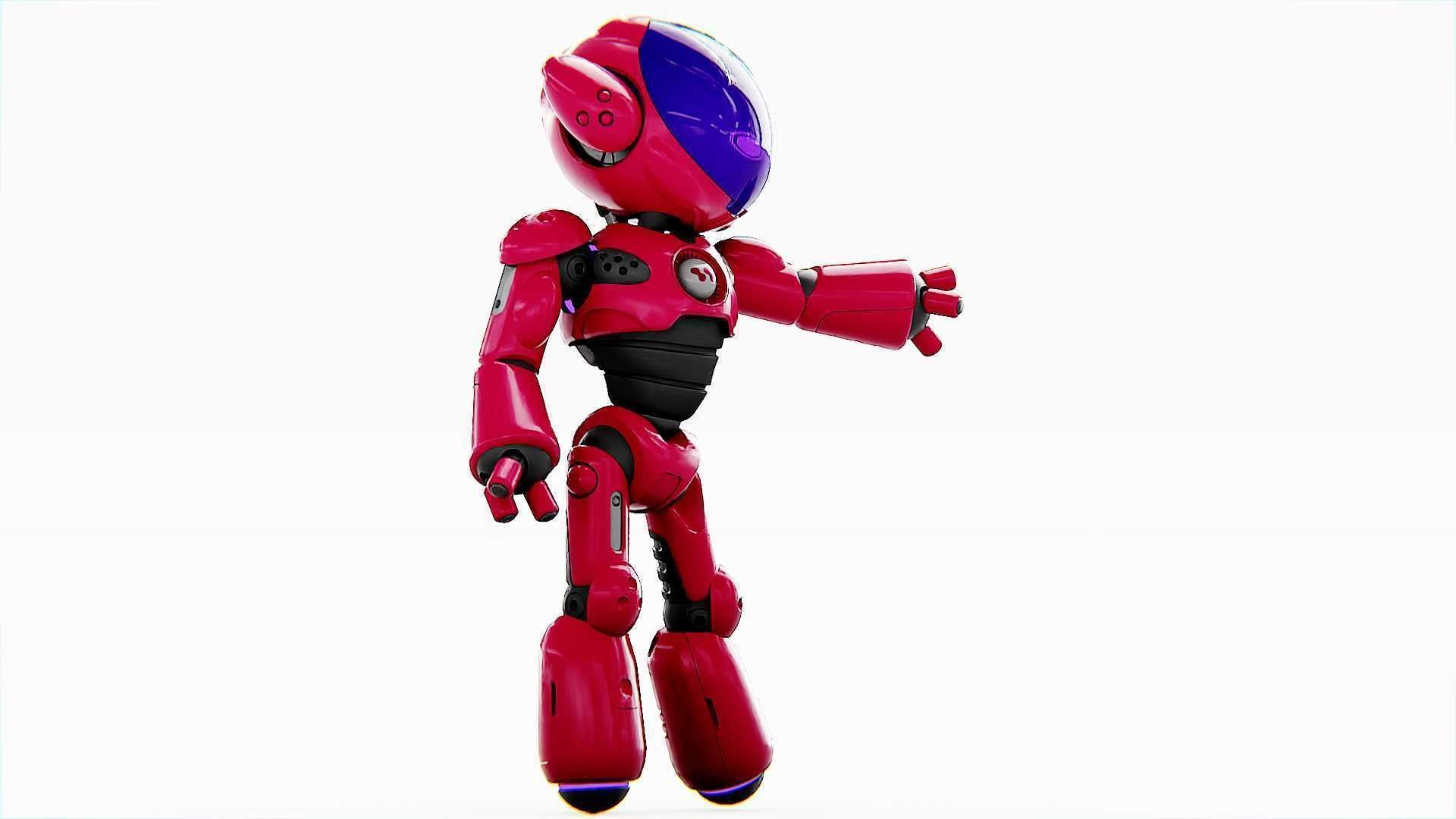 UTILITY BOT LORA  RIGGED 3D model_27