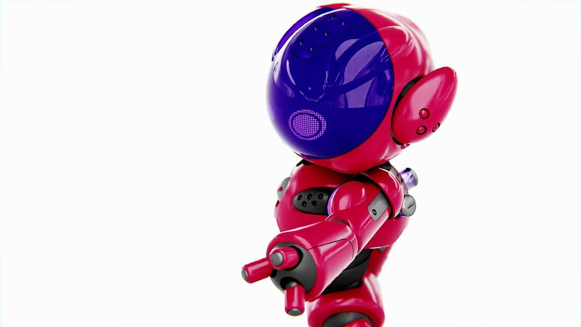 UTILITY BOT LORA  RIGGED 3D model_16