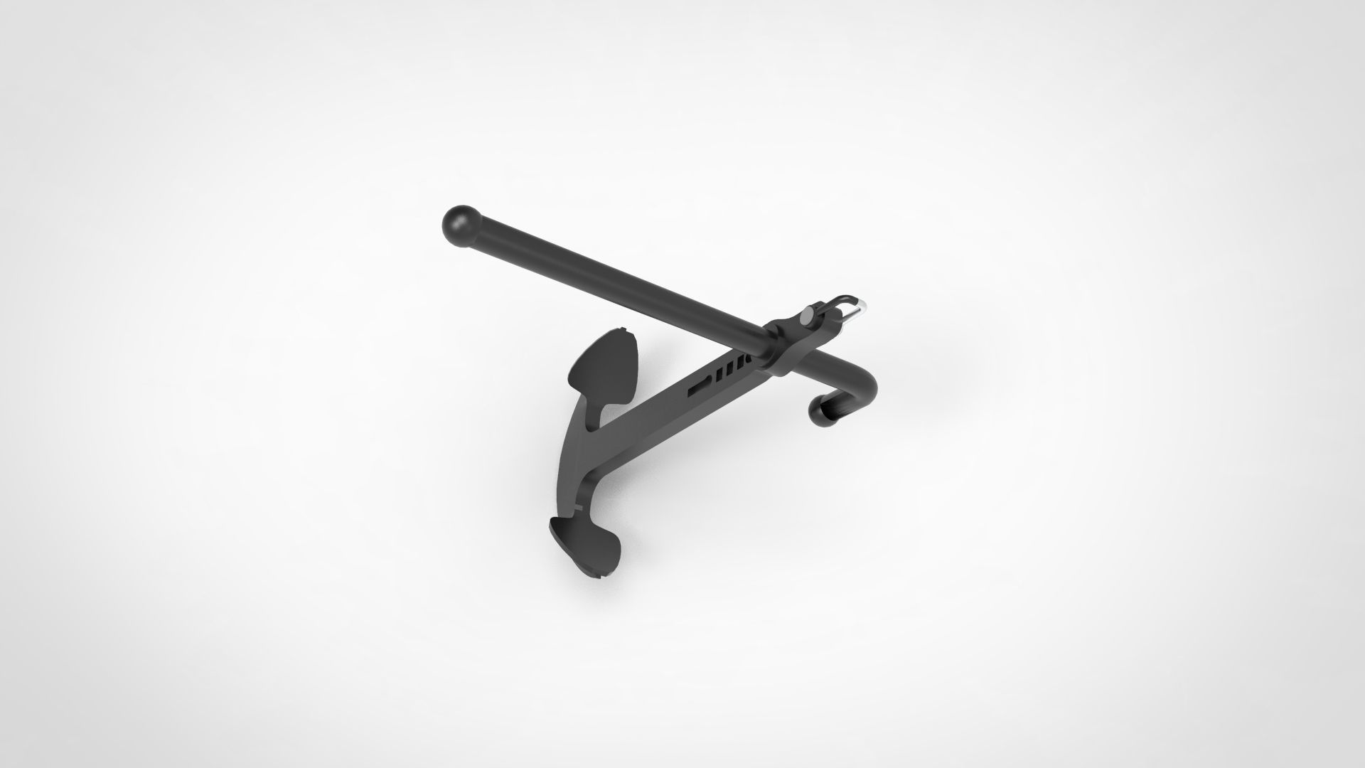 Admiralty Anchor 3D model_4