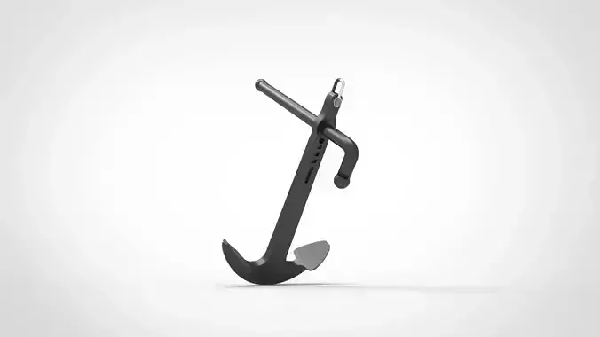 Admiralty Anchor 3D model