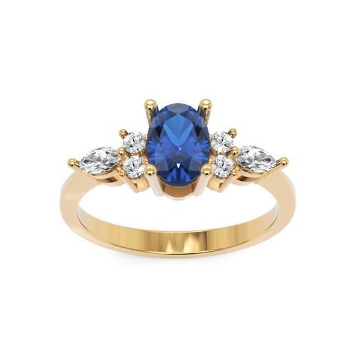 Diamond Ring 24 3D print model