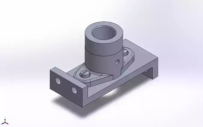 SOLIDWORKS 2022 and Engineering Graphics Shaft support 