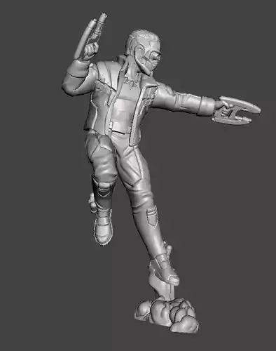 mohawk 3d model for 3d printing 3D print model