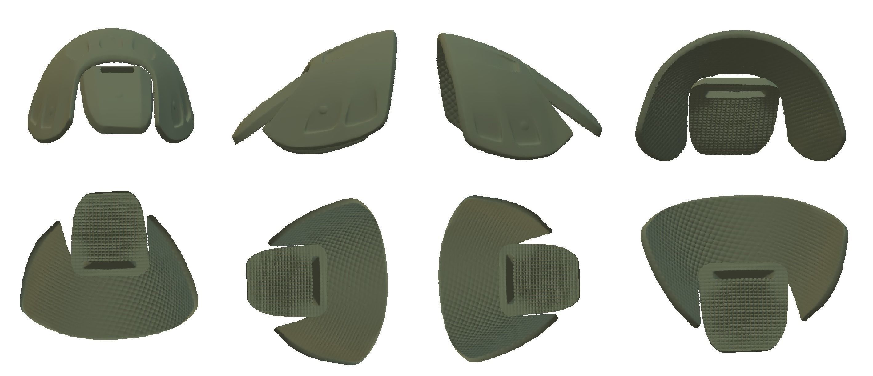 3d Print Model M3 Colonials Marine Aliens Armor and helmet  3D print model_4