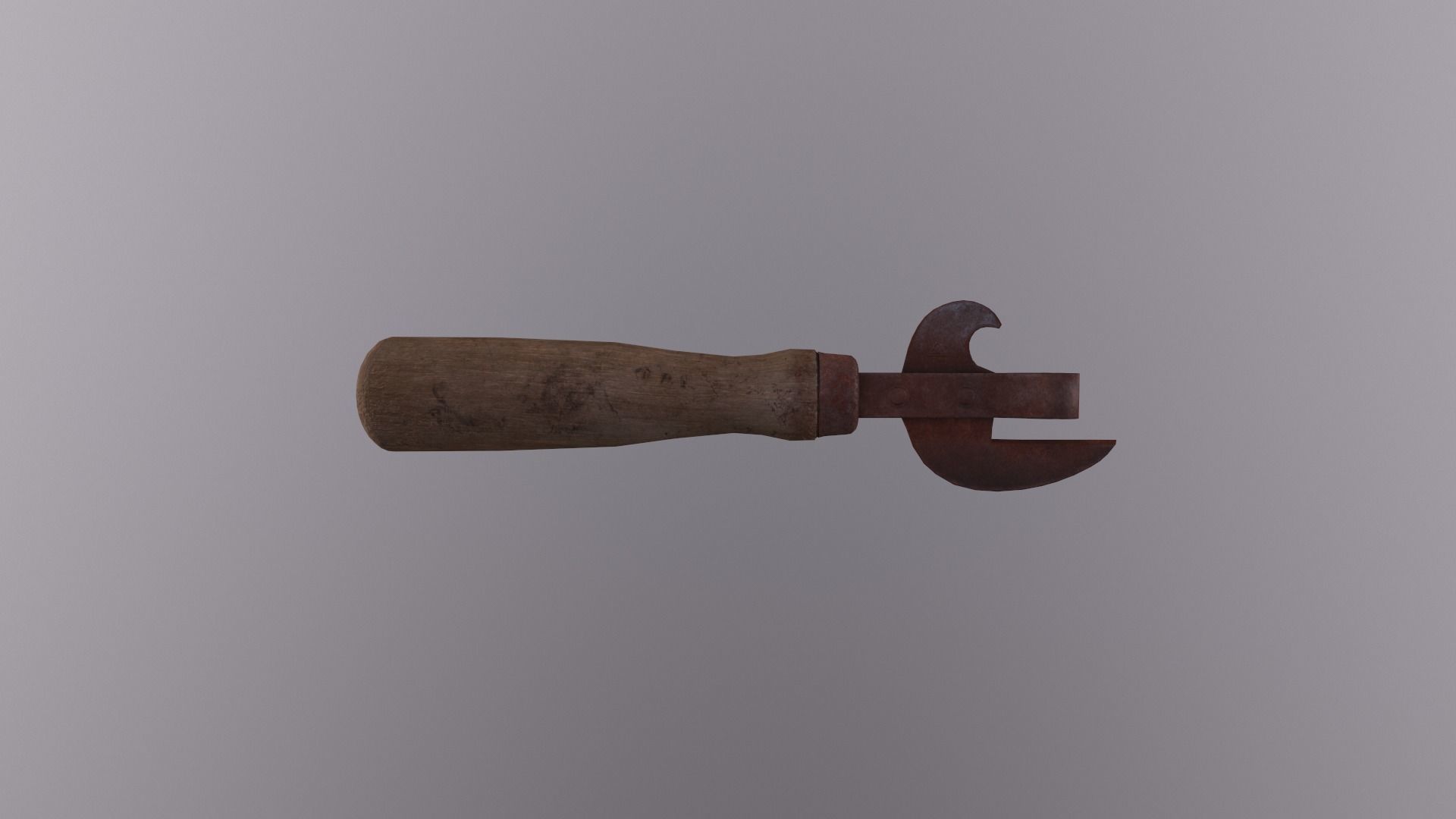 Can opener Low-poly 3D model_31