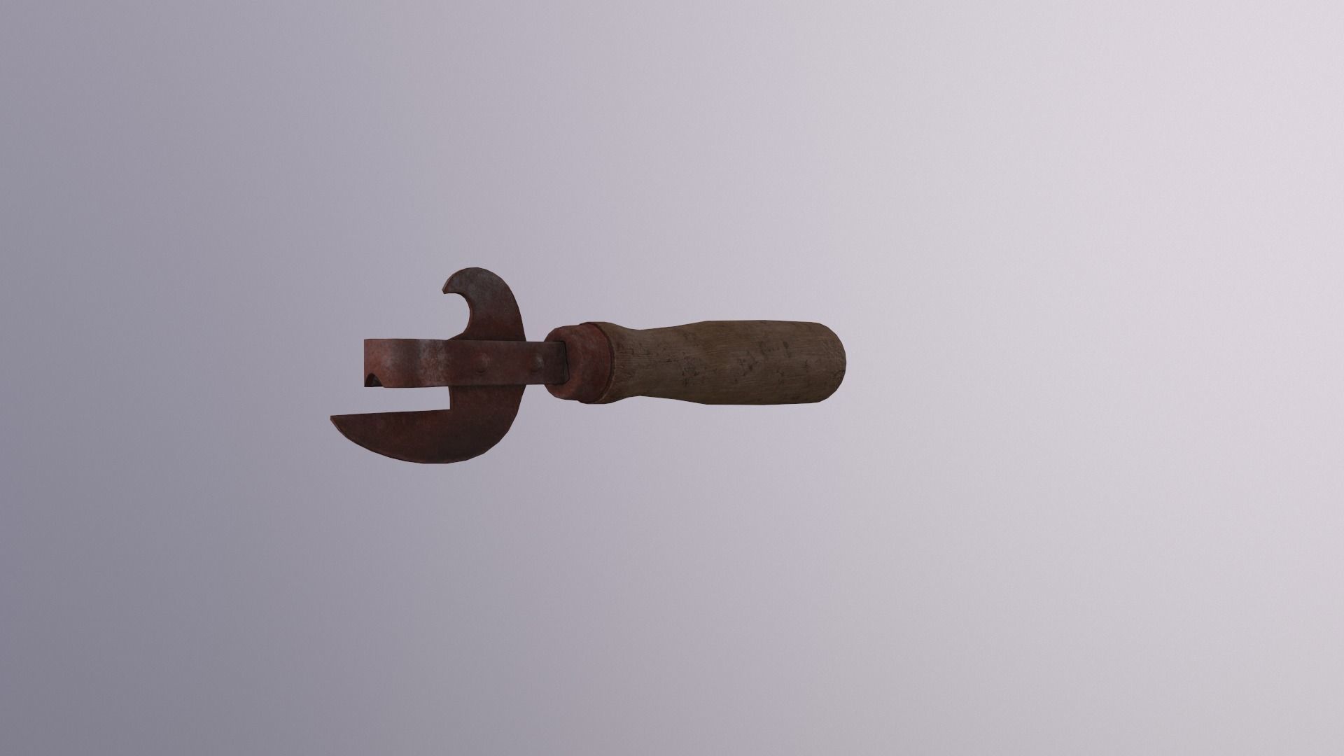 Can opener Low-poly 3D model_17
