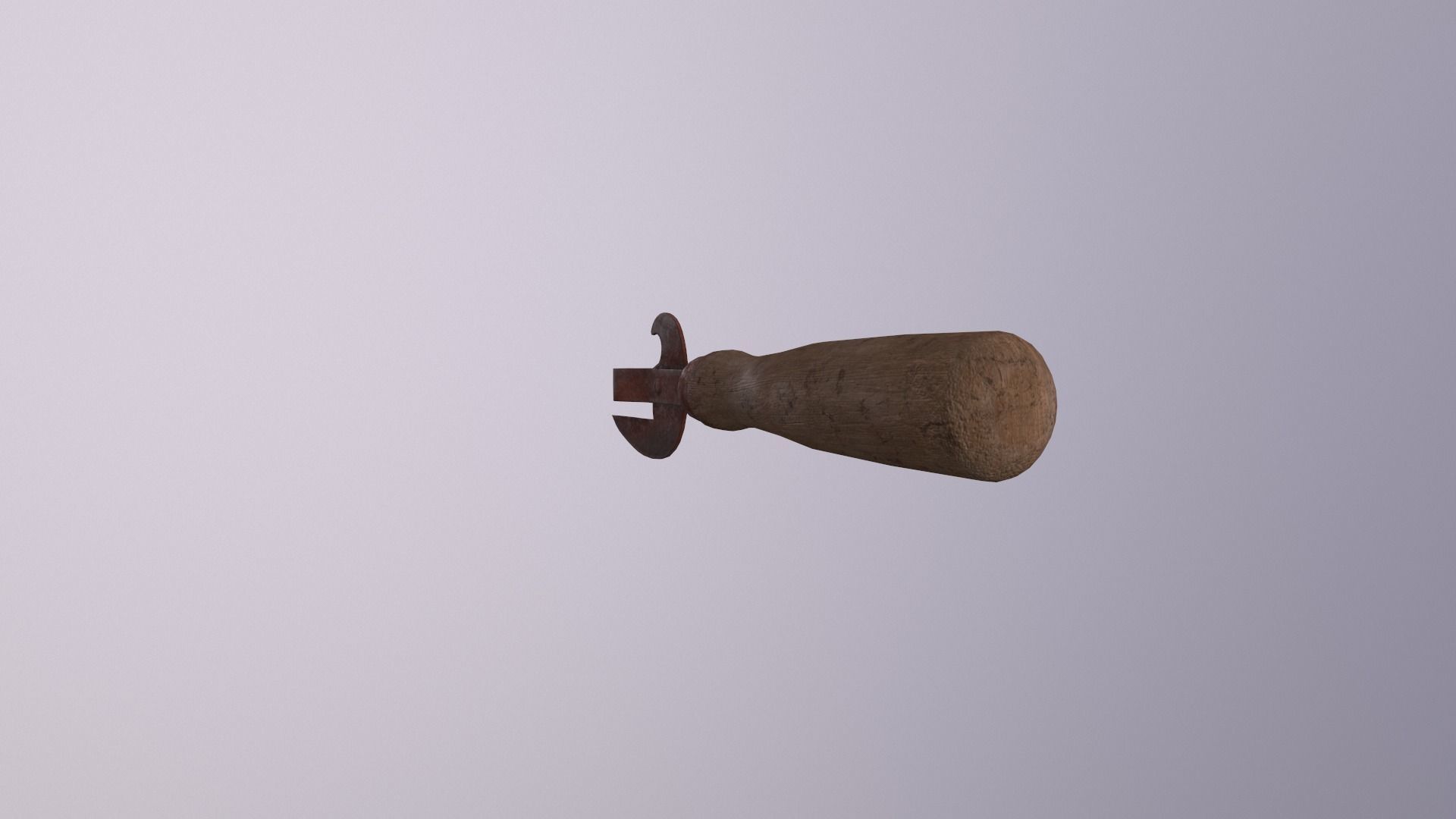 Can opener Low-poly 3D model_23