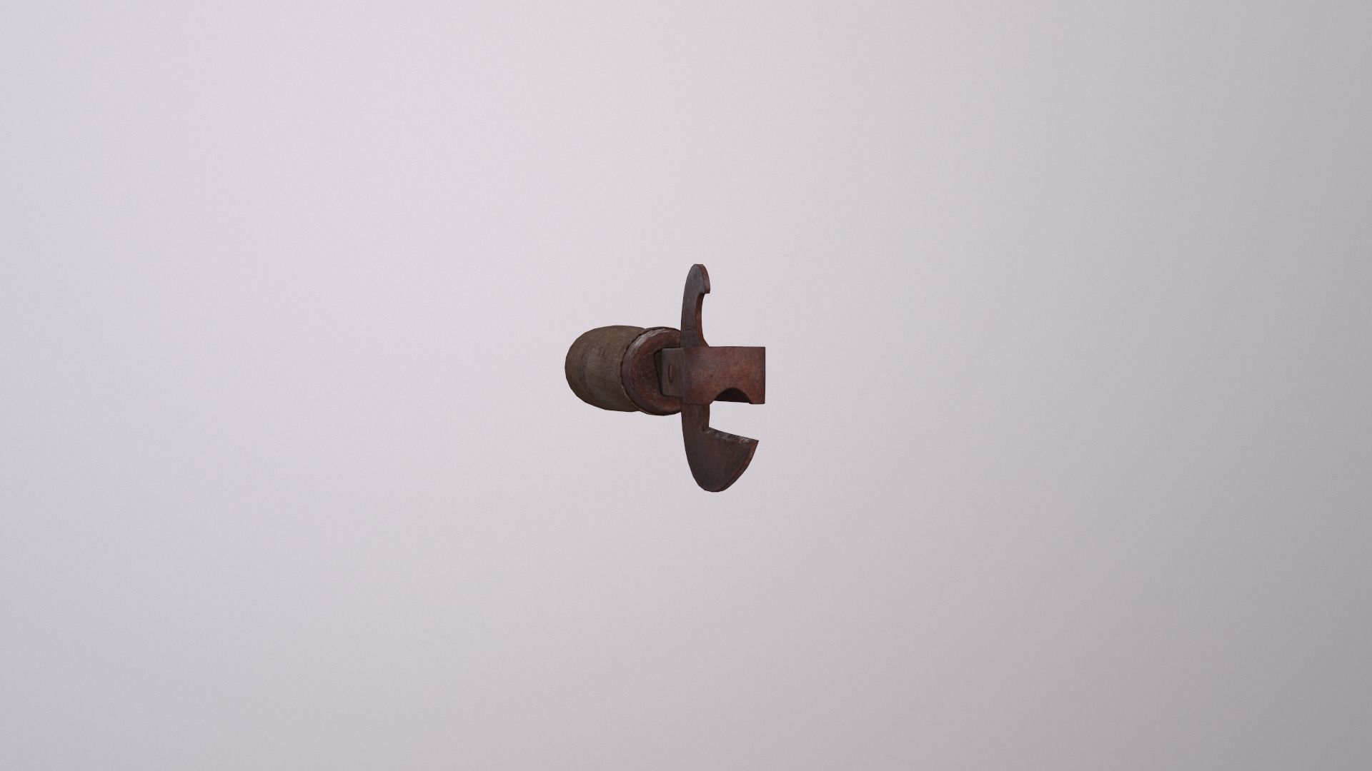 Can opener Low-poly 3D model_11