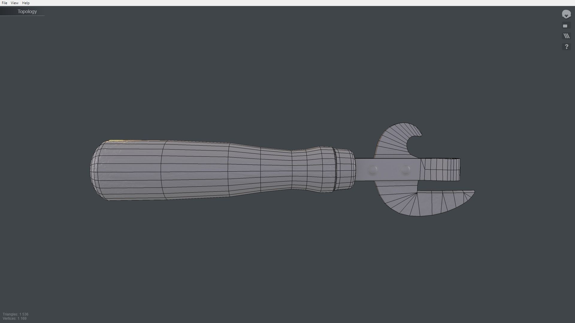 Can opener Low-poly 3D model_38