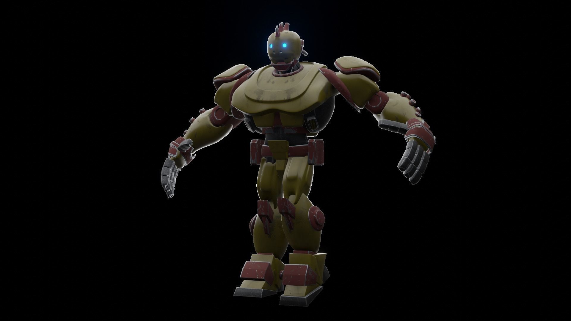 robot 3D model_3