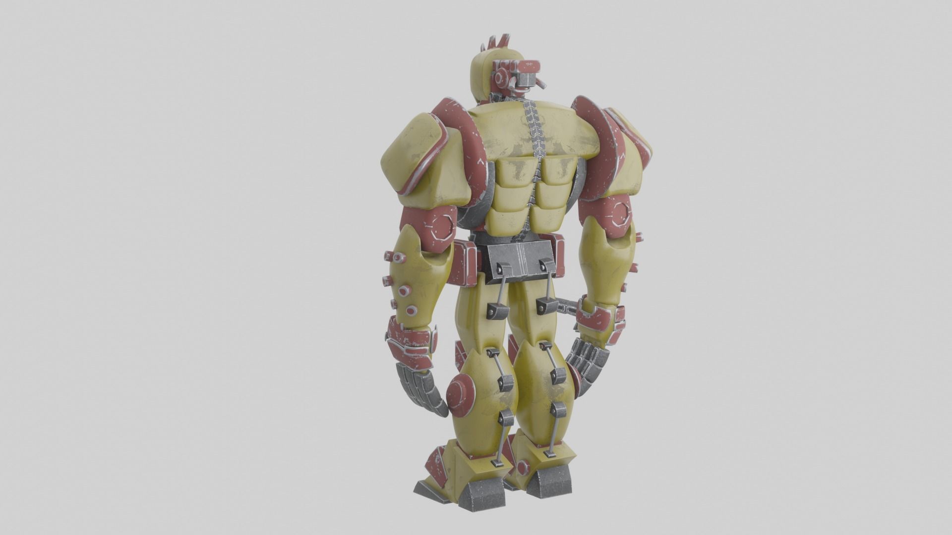 robot 3D model_7