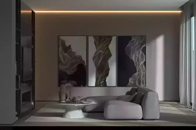 Simple interior design